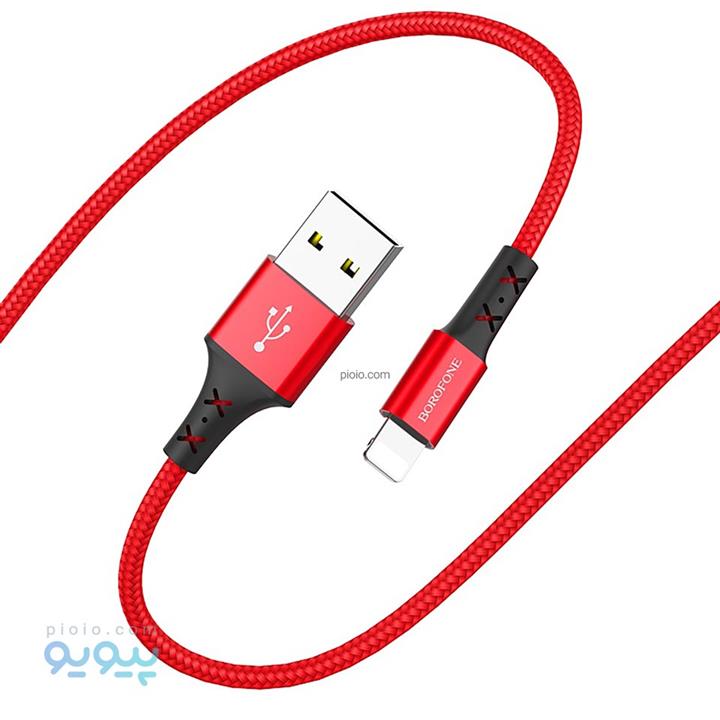 کابل تبدیل USB به Lightning بروفون مدل BX20